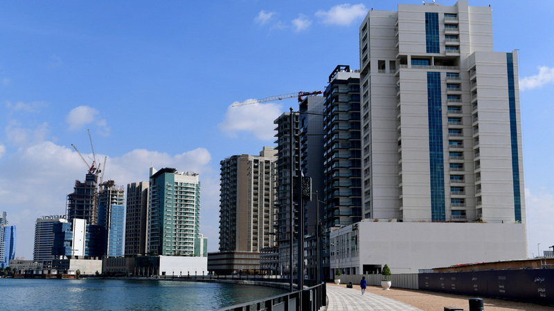 دبي تعتمد على منظومة عمل عقاري رقمية الأكثر تطوراً في العالم.  تصوير: باتريك كاستيلو