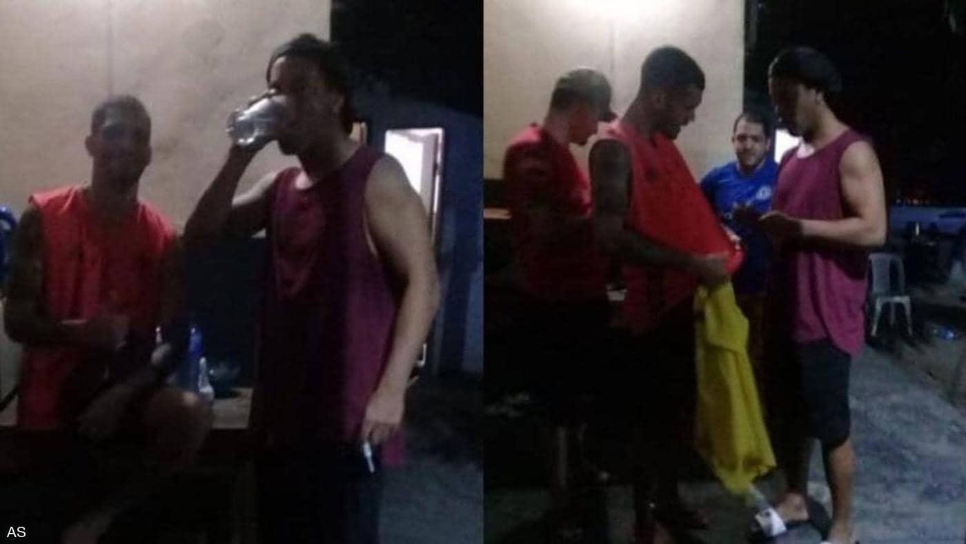 رونالدينيو داخل السجن