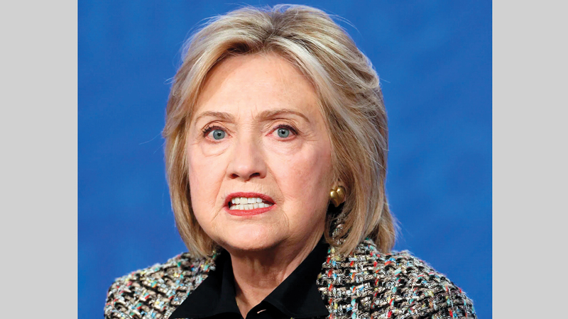 كلينتون هاجمت ترامب وطلبت من الأميركيين عدم تصديق نصائحه الطبية. À أرشيفية