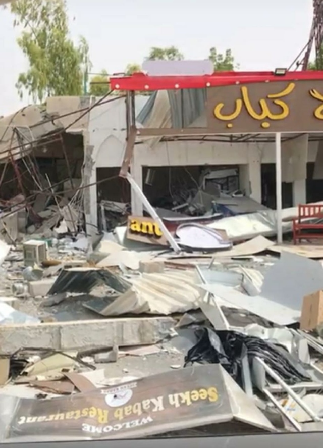 Dubai Civil Defense rescues two people trapped in a gas cylinder