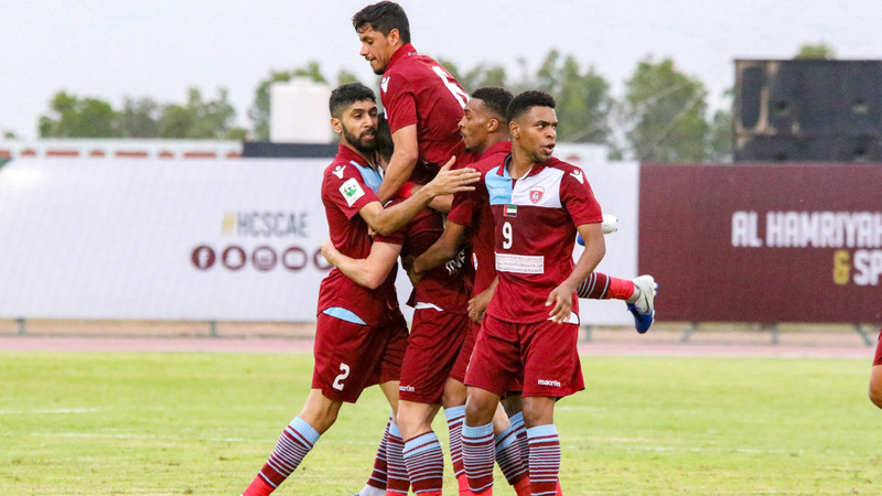 فريق الحمرية ينافس في دوري الدرجة الأولى. من المصدر