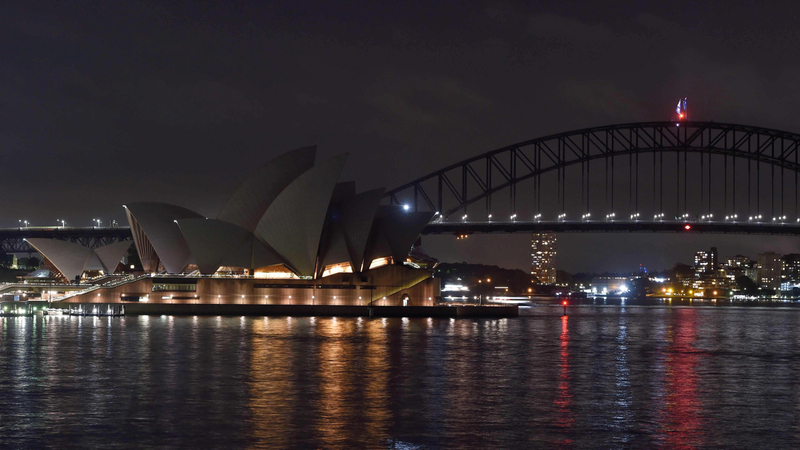 تم تنظيم «ساعة الأرض» للمرة الأولى في مدينة سيدني الأسترالية عام 2007. أ.ف.ب