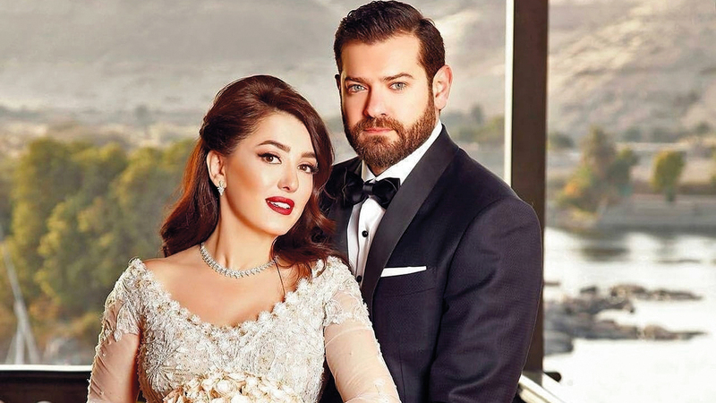 عمرو يوسف لم يتشارك مع زوجته كندة علوش في أي عمل فني. أرشيفية