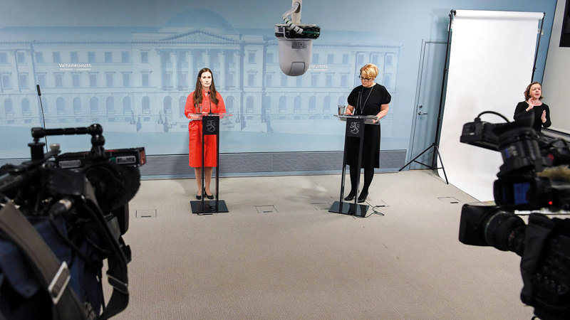 مارين لا تشعر بأي أعراض وهي بخير.  إي.بي.إيه