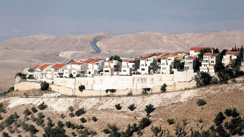 مساحات شاسعة لربط مستوطنات الغور بـ«معاليه أدوميم». الإمارات اليوم