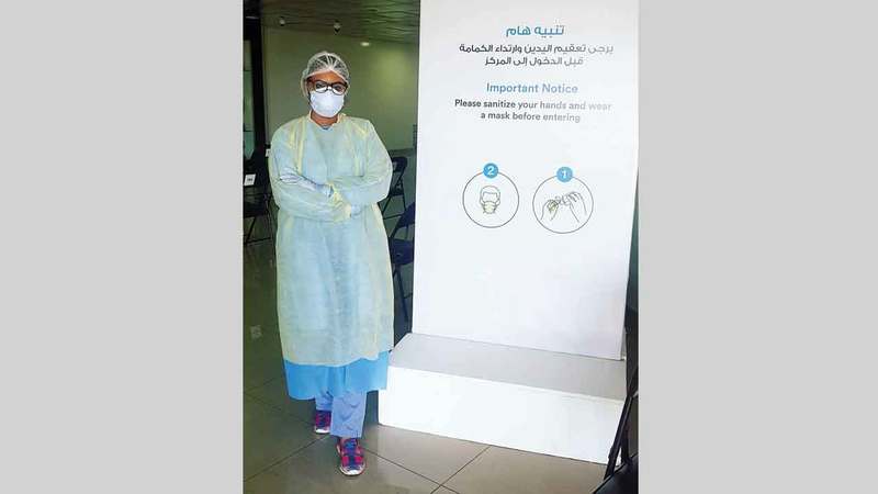 عائشة سلطانة اعتبرت التحية أفضل تقدير لعملها.