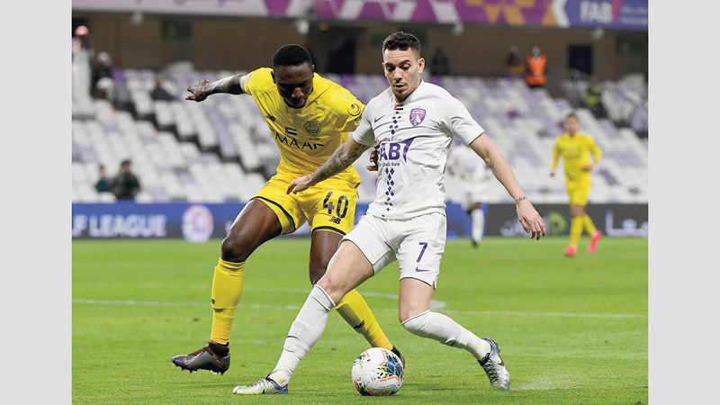 العين والوصل يمتلكان قاعدة جماهيرية كبيرة.  تصوير: إريك أرازاس