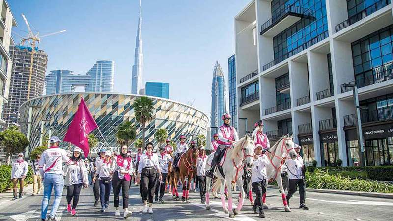 مسيرة 2020 رفعت شعار «لم ننتهِ بعد» وطافت أرجاء الإمارات. من المصدر
