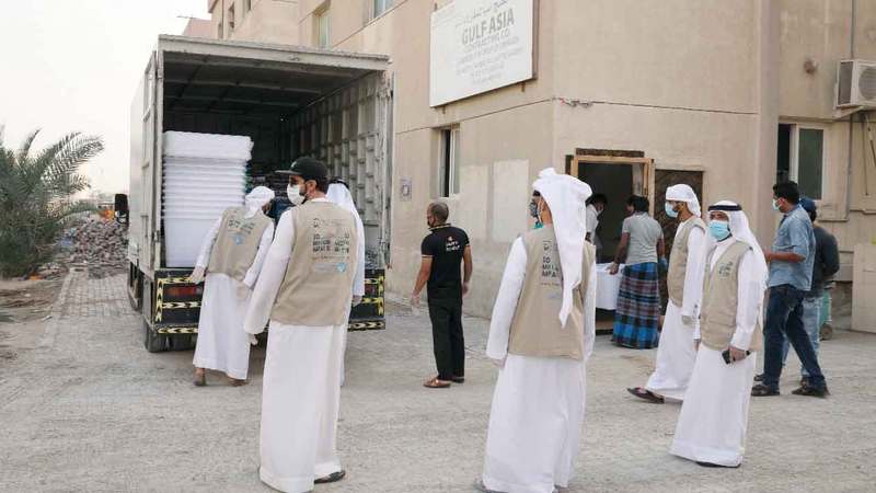 الجميع يعملون بروح الفريق الواحد ضمن شبكة لوجستية متكاملة. من المصدر