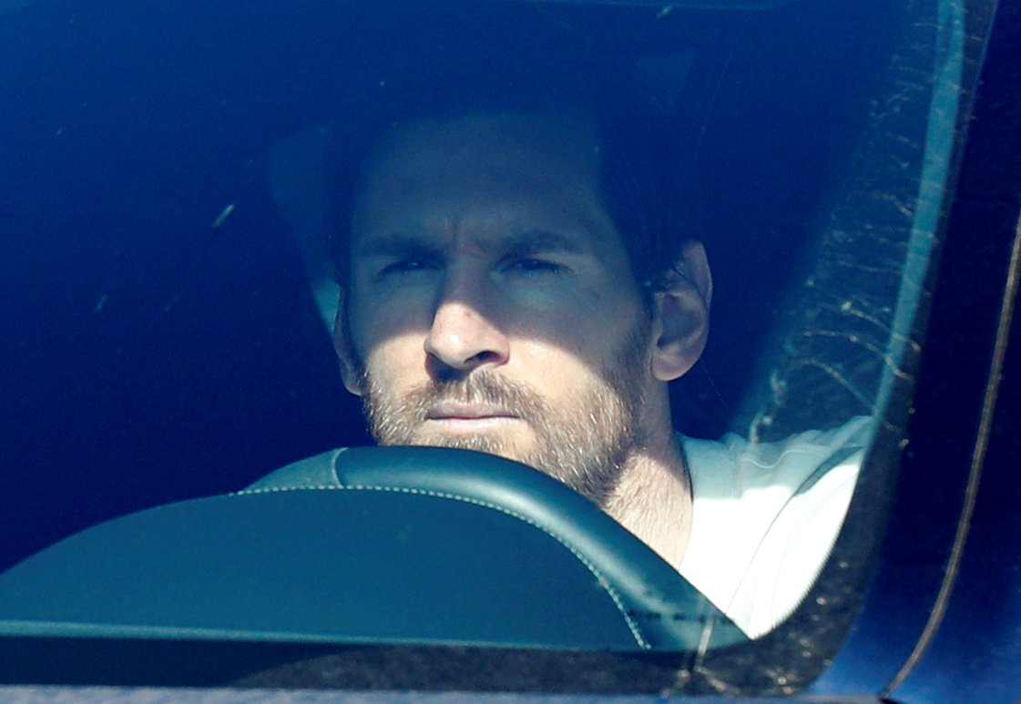 النجم الأرجنتيني ميسي قائد برشلونة