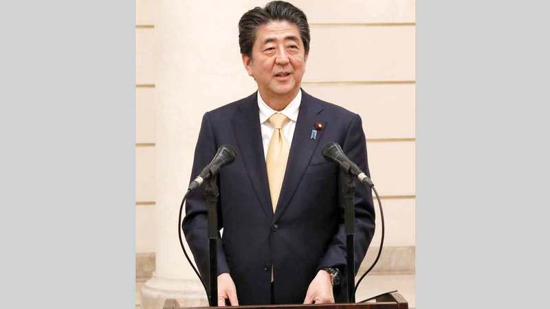 رئيس الوزراء الياباني شينزو آبي. أرشيفية