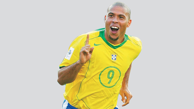 البرازيلي رونالدو.