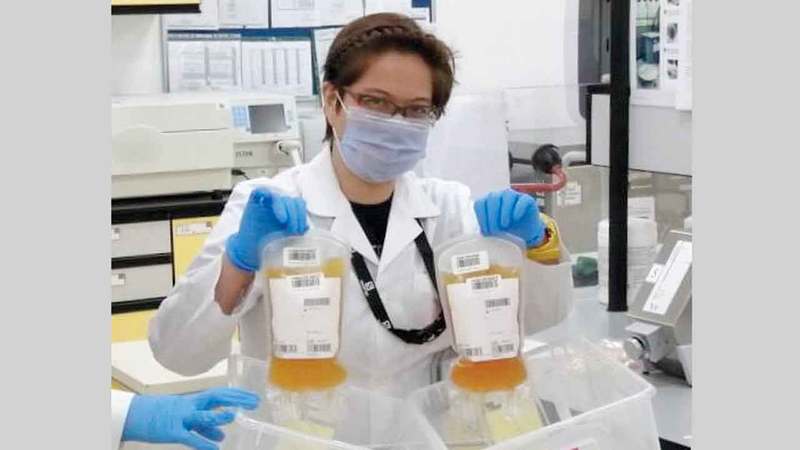 الدولة تستخدم العلاج بالبلازما إلى جانب العلاجات الأخرى. أرشيفية