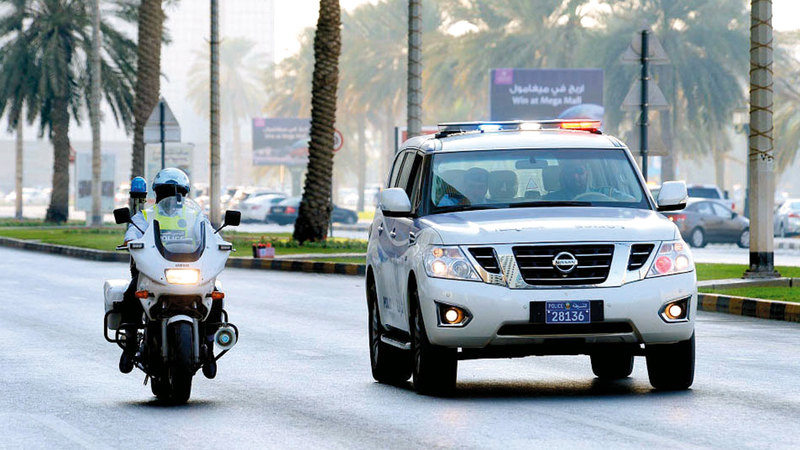 65 دورية أمنية موجودة على مدار الساعة بين الأحياء.  أرشيفية