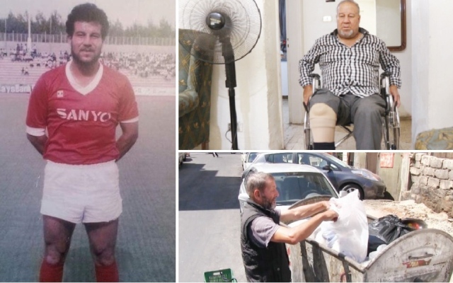 صورة لاعب أردني سابق يموت قهراً.. وآخر يلتقط “الخردة” ويأكل من الحاويات ! – رياضة – عربية ودولية