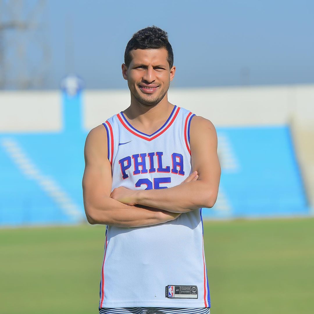 طارق حامد في استاد غزل المحلة