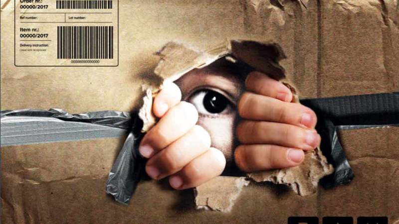 غلاف التقرير السنوي للجنة الوطنية لمكافحة جرائم الاتجار بالبشر لعام 2019.  من المصدر