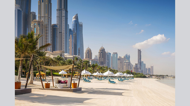 منتجع «ون آند أونلي رويال ميراج» على شواطئ جميرا. من المصدر