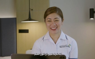 ممرضة فلبينية: تقدير محمد بن زايد لمهنتنا يزرع الأمل