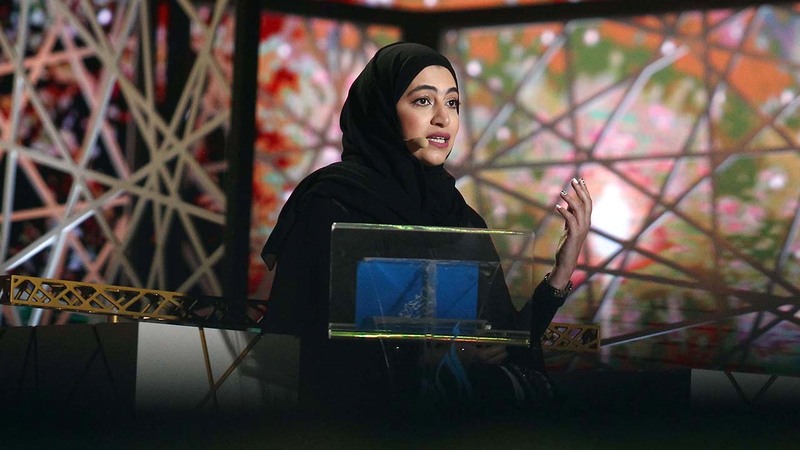 اللجنة المنظمة لمهرجان الشعر تضم الشاعرة شيخة المطيري. أرشيفية