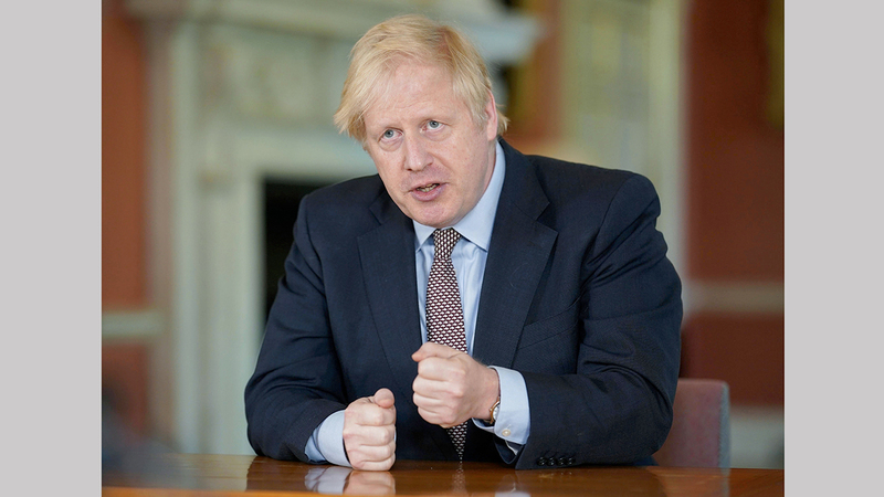 جونسون اعتبر وعد بلفور «غريباً» و«غير مترابط على نحو مأساوي» و«قطعة متقنة التركيب من بشاعات وزارة الخارجية». أرشيفية