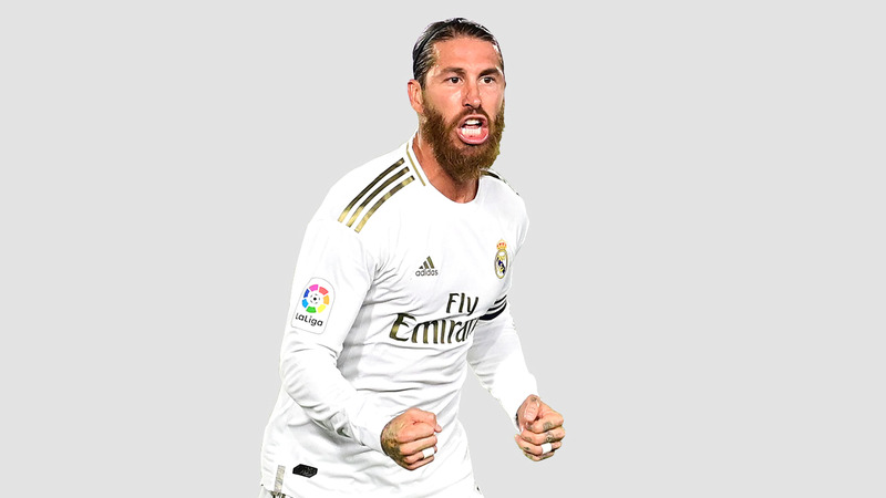 راموس سحر جمهور ريال مدريد بضربة حرة مباشرة متقنة.	 أ.ف.ب