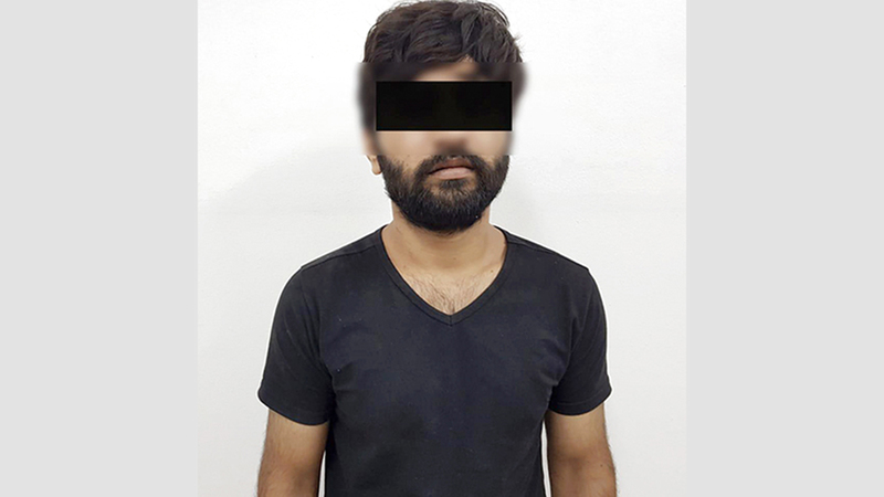 المتهم اعترف بجريمته بعد القبض عليه.  من المصدر