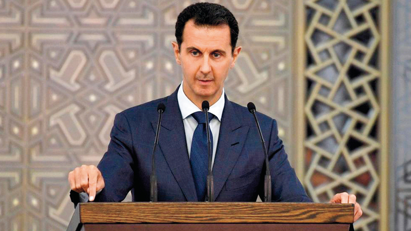 خيارات الأسد تضيق. أرشيفية