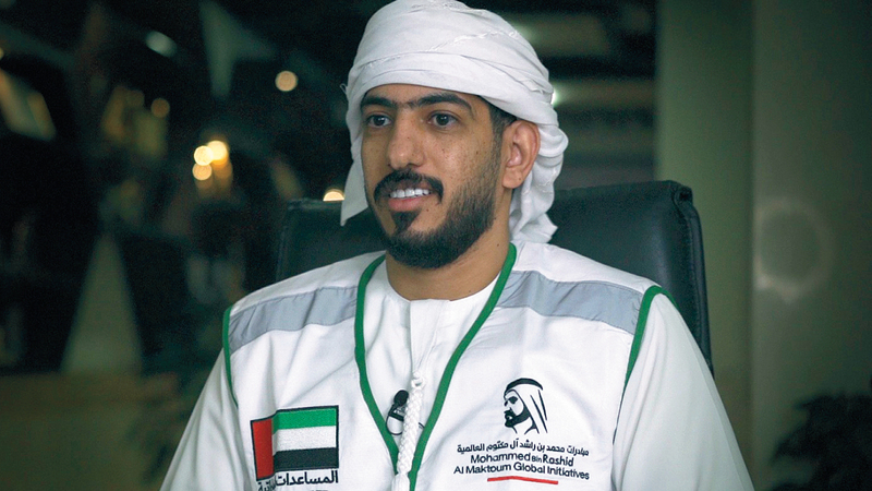 محمد أحمد الحمادي:  قاعدة بيانات ضخمة للمتطوعين تسهل عملية الوصول إليهم.