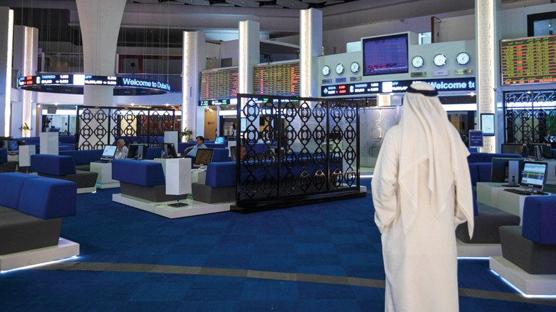 سوق دبي المالي شهد 179 صفقة.  تصوير: أشوك فيرما