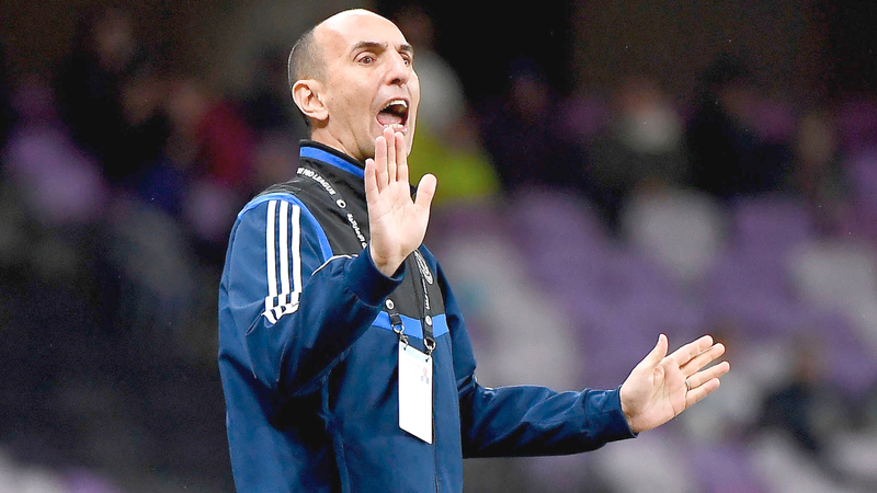 عبدالرحمن أكد أن الأمور الفنية تسير وفق رؤية المدرب كرونسلاف. À تصوير: إريك أرازاس