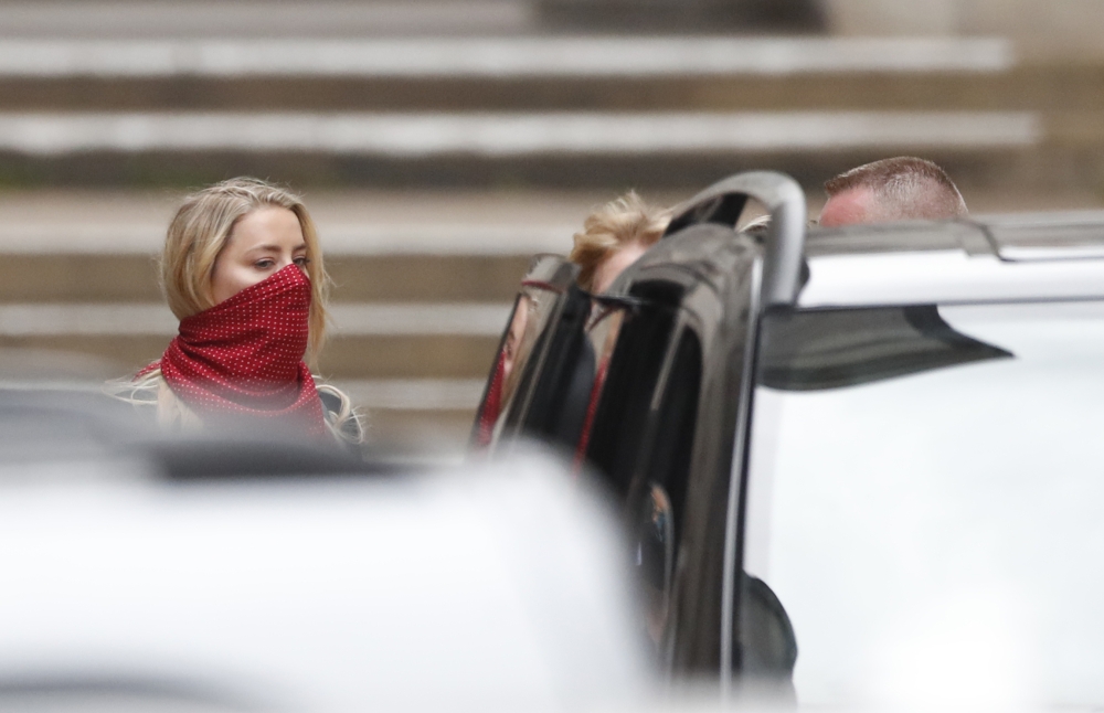 آمبر هيرد.
أ.ب