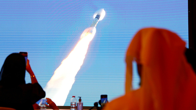 الإمارات تقود العرب إلى المريخ. رويترز