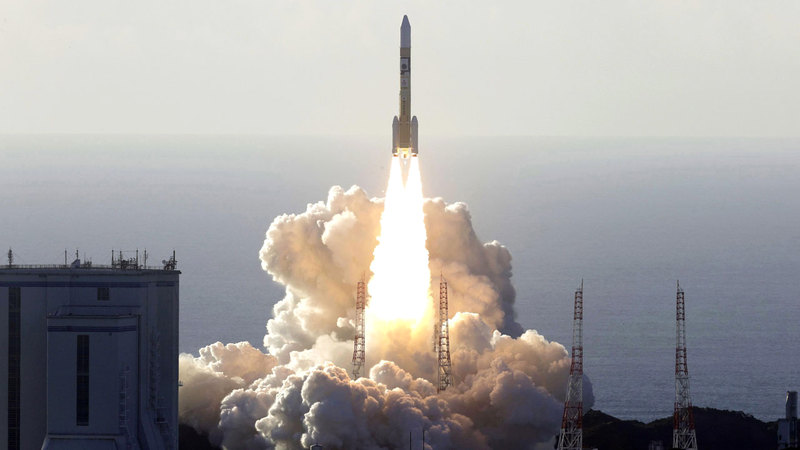 «مسبار الأمل» يسهم في بناء الحضارة الإنسانية.   رويترز