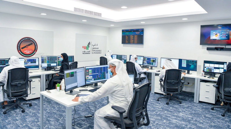 قطاع الفضاء الإماراتي يعد الأكبر على مستوى منطقة الخليج والشرق الأوسط. ■ وام