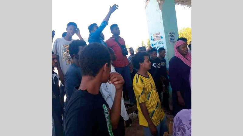 قرية رزيقات احتضنت الضيوف وأكرمتهم.  من المصدر