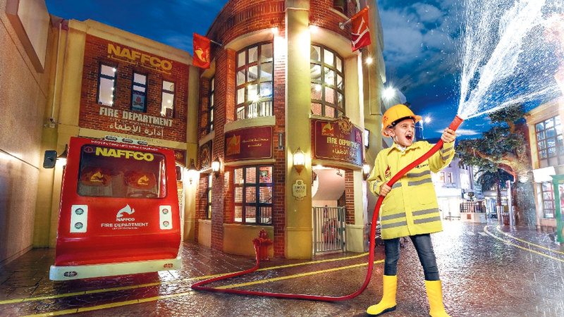 في كيدزانيا دبي مول يجتمع التعليم والترفيه.   من المصدر