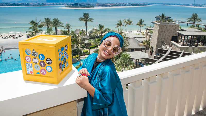 هيفاء بسيسو تشارك في فعاليات الحملة. من المصدر