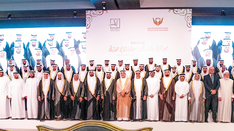 جمعية الشارقة الخيرية نظمت 7 أعراس جماعية.من المصدر