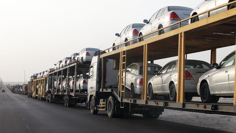 مبيعات السيارات شهدت تراجعاً نتيجة التدابير الاحترازية الخاصة بفيروس «كورونا» المستجد. الإمارات اليوم