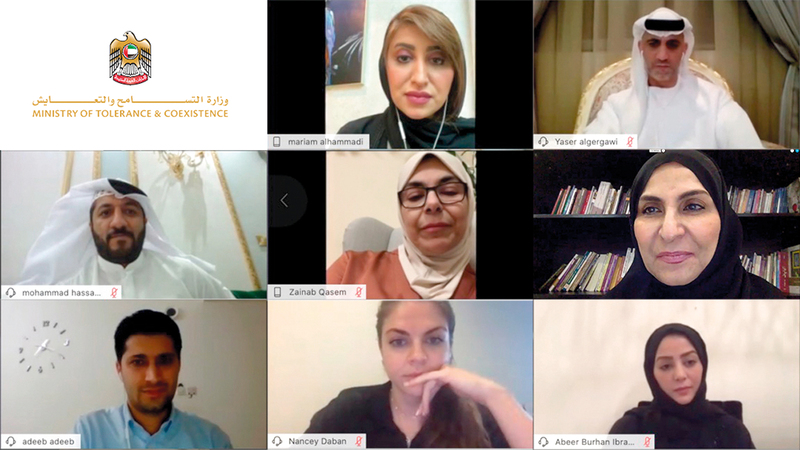 خلال ندوة «موظف ضد التنمر».   من المصدر