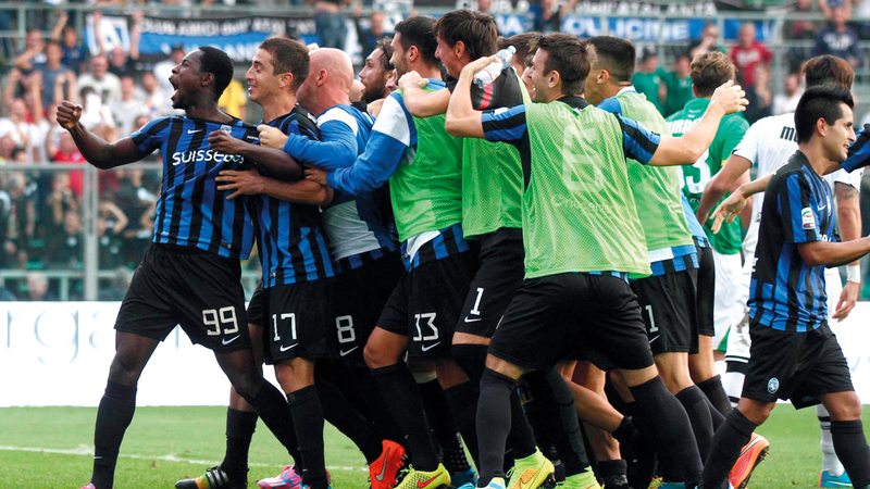 أتالانتا هزم فالنسيا بـ 8 أهداف في طريقه إلى ربع نهائي الأبطال.   إي.بي.إي