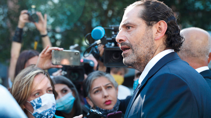 الحريري: قرار المحكمة إدانة متهم من أصل 4 أظهر أنها «غير مسيسة». أ.ف.ب