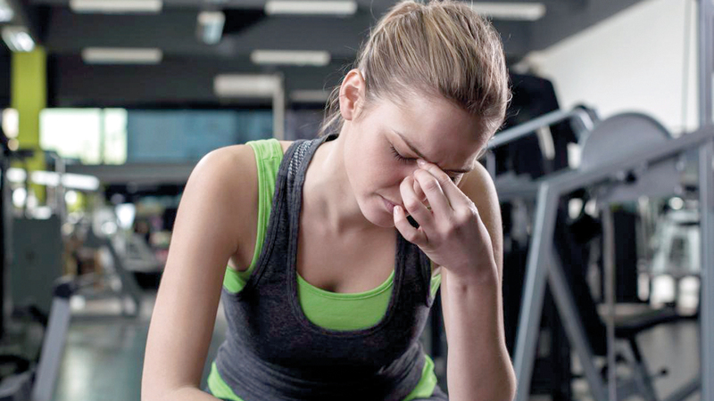 ينبغي مواءمة التمارين مع القدرات الخاصة. أرشيفية