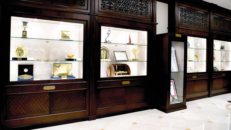 قاعة «الجوهرة» أنشئت في عام 1999 بمقر الاتحاد النسائي العام.

وام