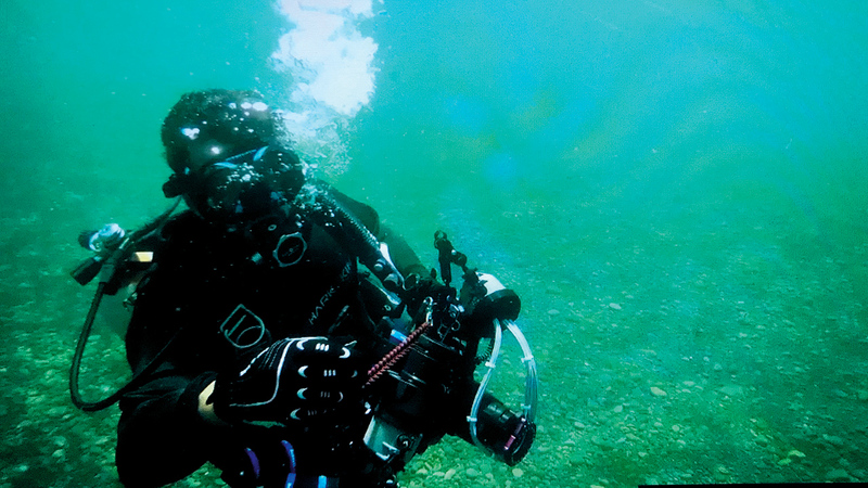 علي بن ثالث: أتمنى أن يرى الجميع ما شاهدته في البحر. من المصدر