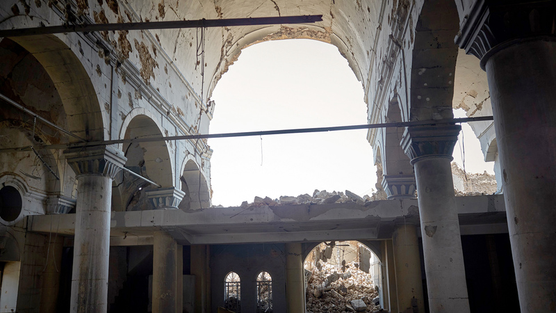 الكنيسة تعتبر أكبر كنائس العراق وإحدى كبريات كنائس الشرق الأوسط سعة حيث افتتحت عام 1947.   من المصدر