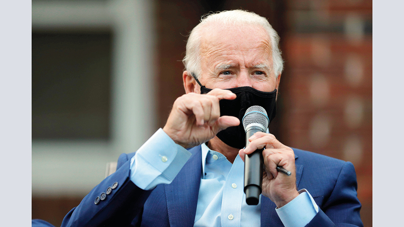 بايدن يخشى «سرقة» ترامب للانتخابات. أرشيفية