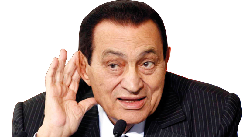 حسني مبارك استبعد تورّط والي في قضية المبيدات. 	 أرشيفية