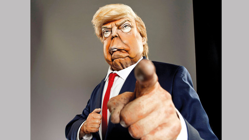 بوريس جونسون صوّره البرنامج على أنه أحمق. أ.ف.ب